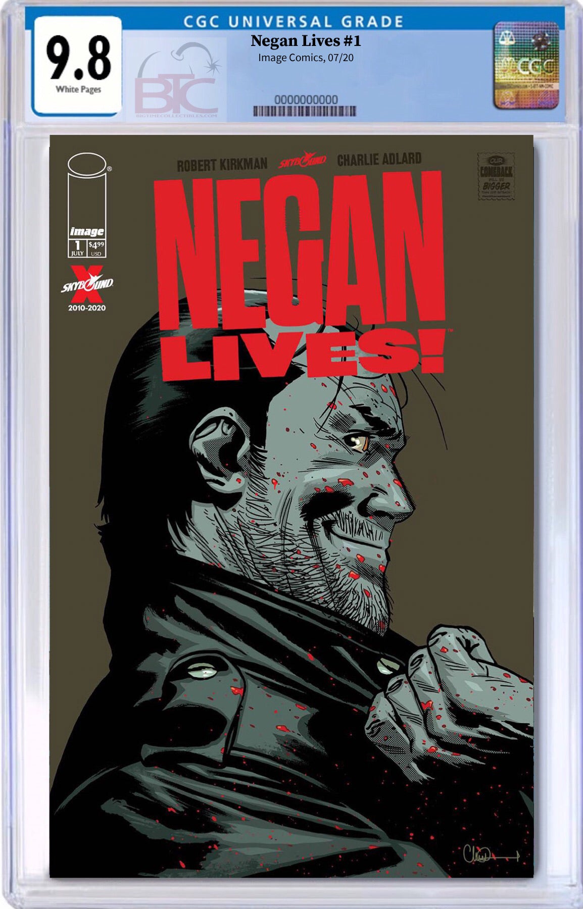 NEGAN LIVES! #1  CGC 9.8