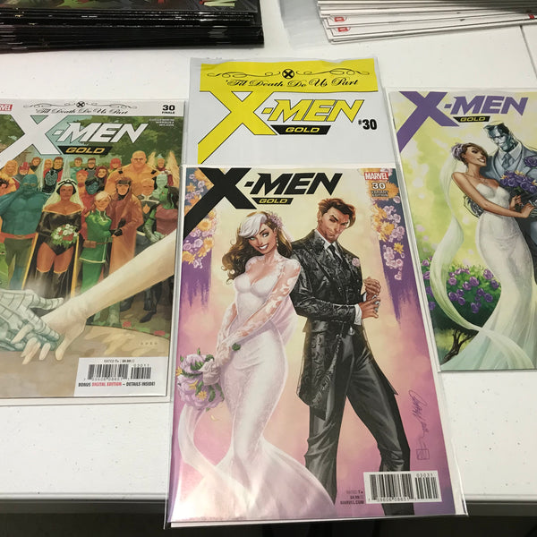 06/20/2018 X-MEN GOLD #30 BTC 3-PACK REG., JSC & JSC CLASSIFIED