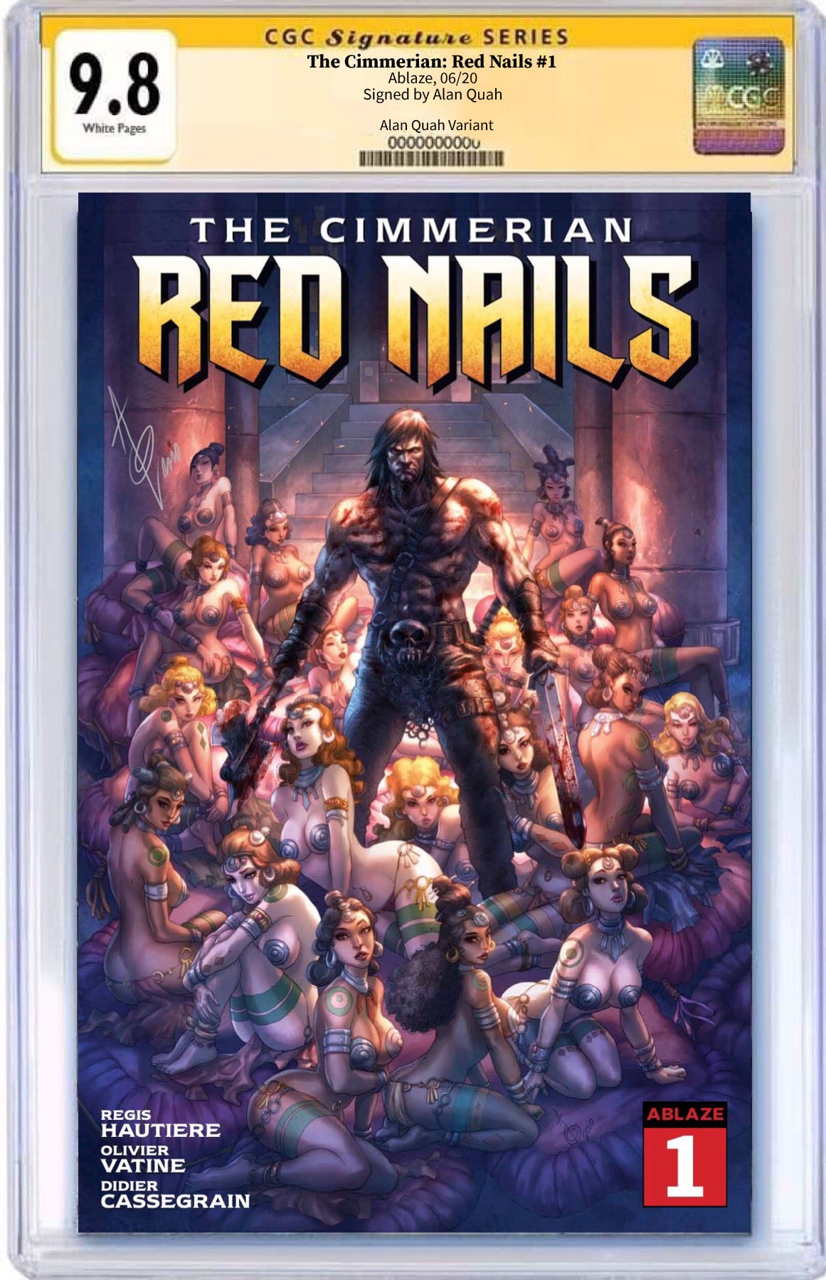 THE CIMMERIAN RED NAILS #1 ALAN QUAH EXCLUSIVE OPTIONS