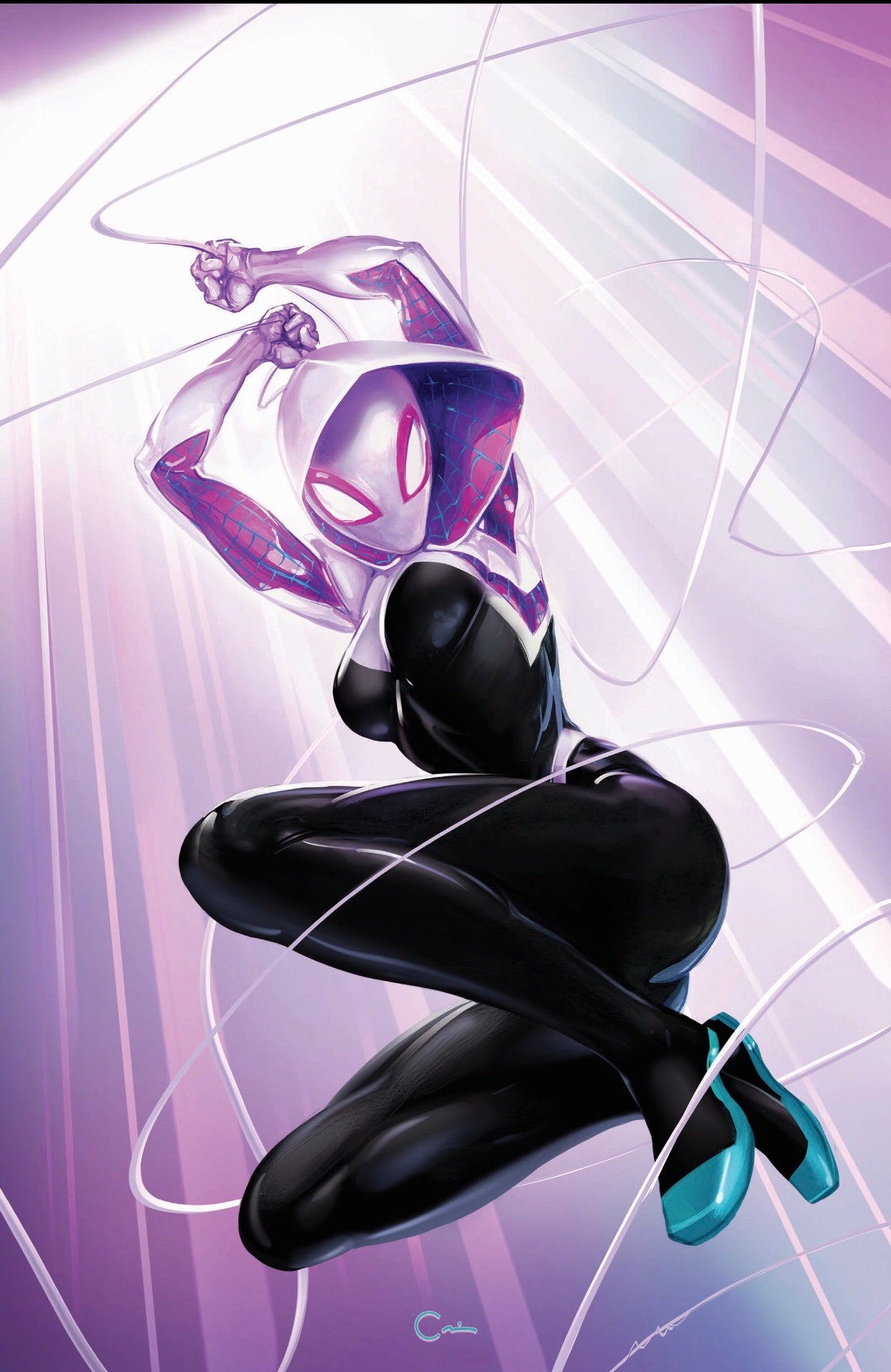 GHOST SPIDER #1 CLAYTON CRAIN EXCLUSIVE OPTIONS