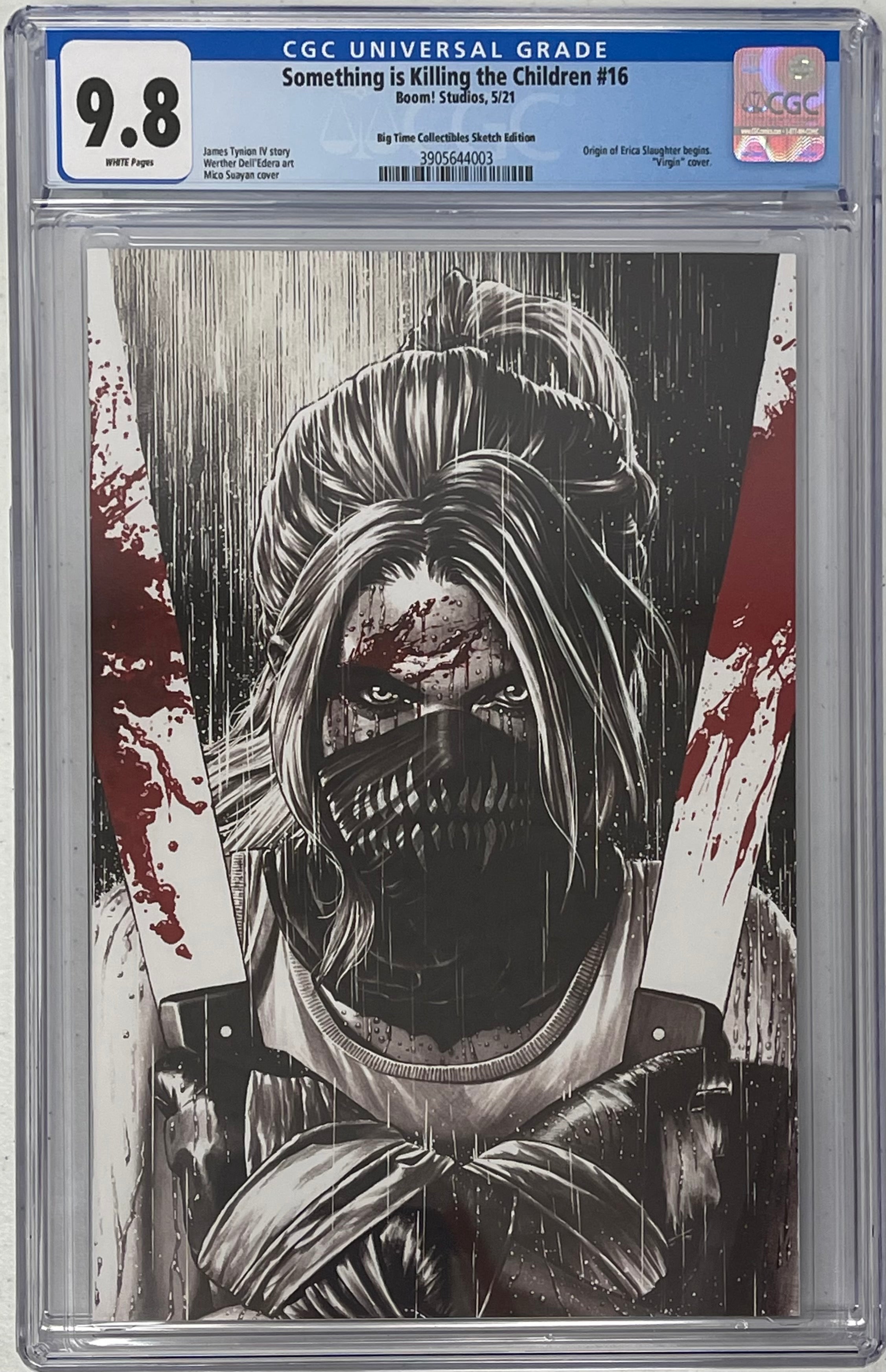 SOMETHING IS KILLING THE CHILDREN #16 MICO SUAYAN CONVENTION EXCLUSIVE VARIANT CGC 9.8