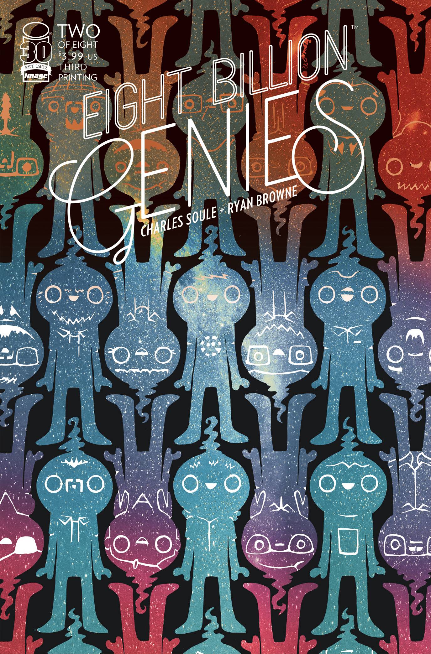 EIGHT BILLION GENIES #1 (3RD PTG) #2 (3RD PTG) #3 (3RD PTG) #4 (2ND PT