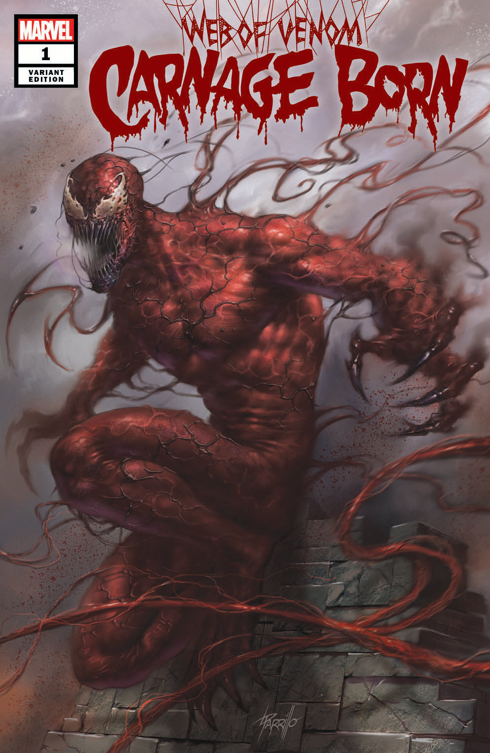 Web of Venom: Carnage Born #1 Parrillo Exclusive Variant