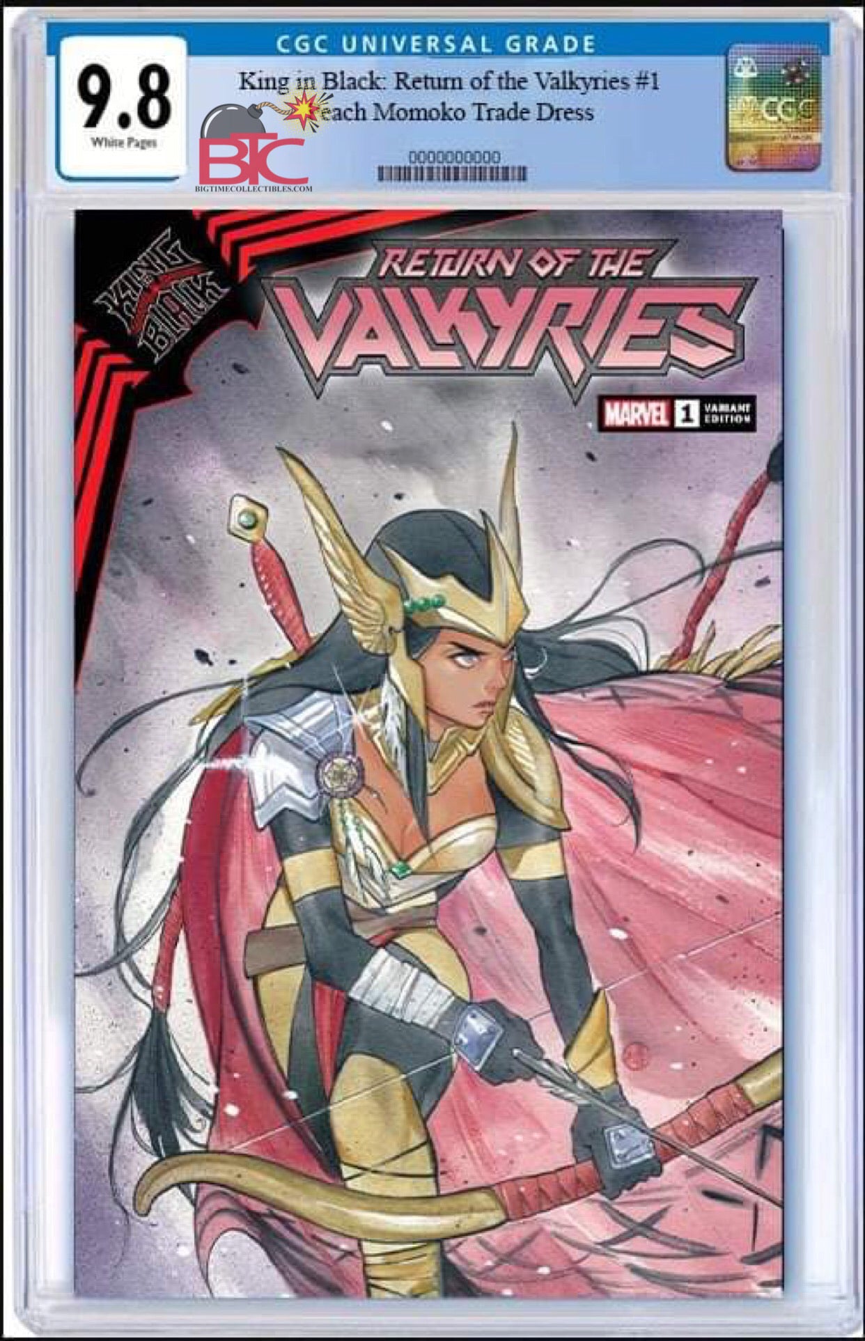 KING IN BLACK RETURN OF VALKYRIES #1 PEACH MOMOKO EXCLUSIVE VARIANT COVERS RAW & CGC GRADED OPTIONS