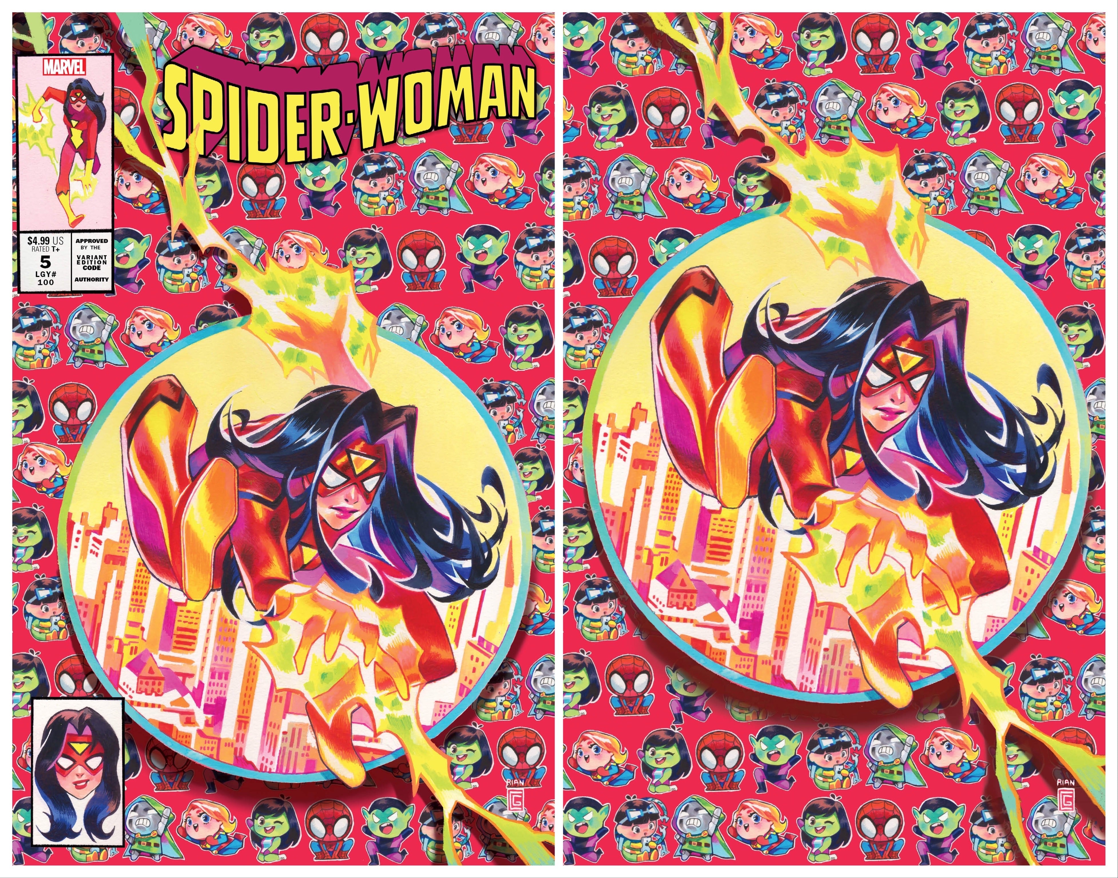 SPIDER-WOMAN #5 RIAN GONZALES EXCLUSIVE VARIANT
