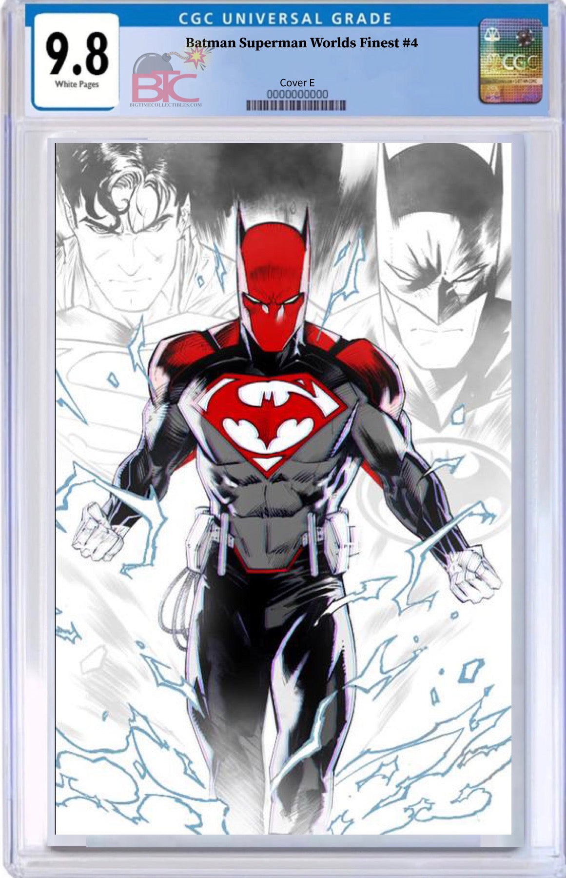 BATMAN SUPERMAN WORLDS FINEST #4 FUSION VARIANT CGC 9.8 (IN STOCK)