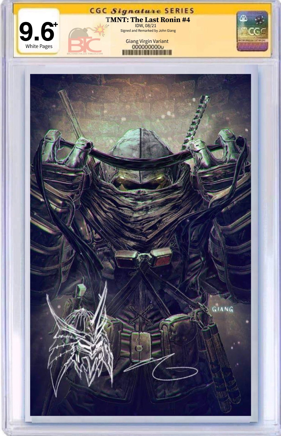 09/22/2021 TMNT THE LAST RONIN #4 JOHN GIANG EXCLUSIVE VARIANT OPTIONS (I2)