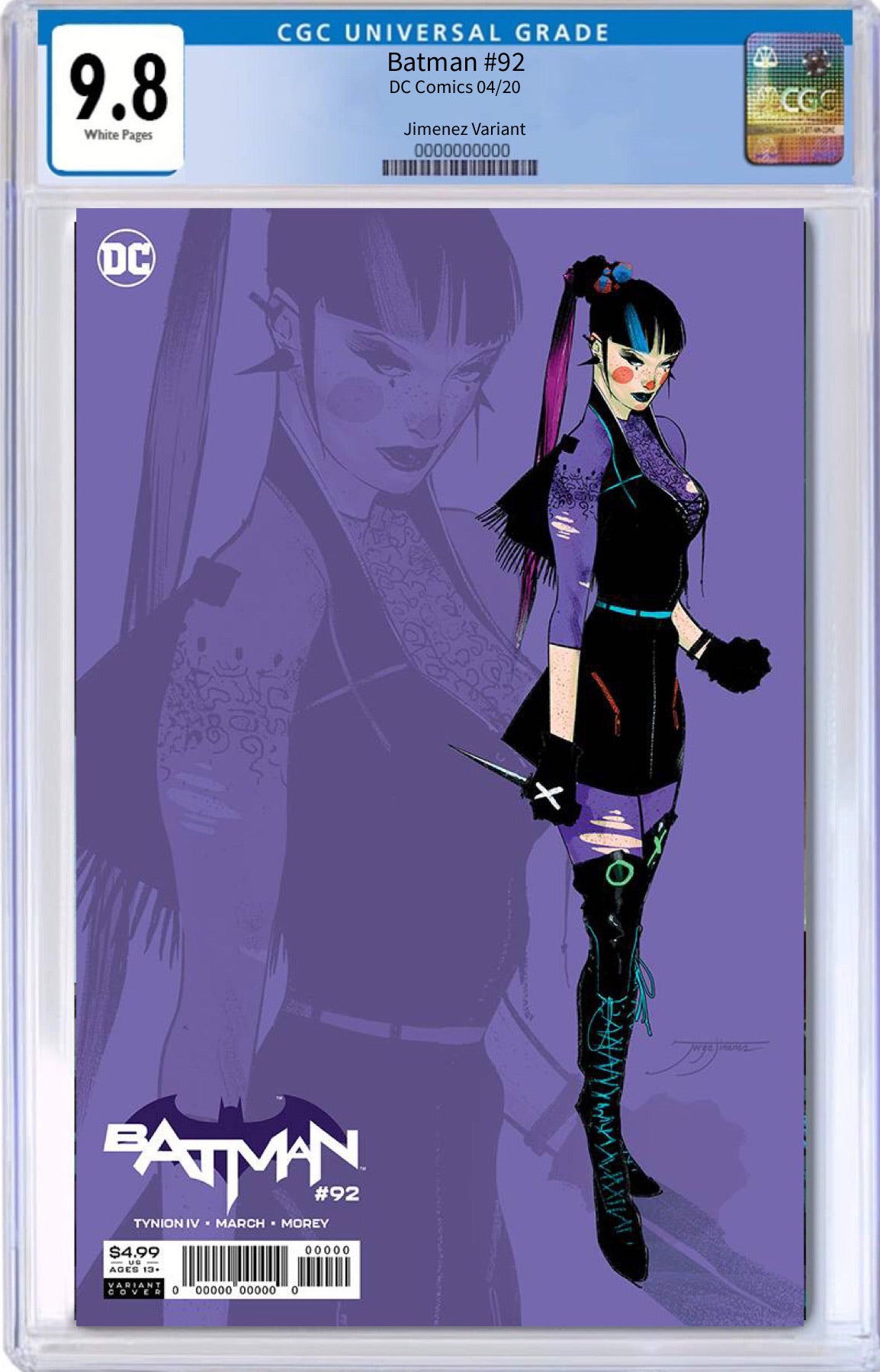 BATMAN #92 1:25 PUNCHLINE VARIANT CGC 9.(INSTOCK) C17