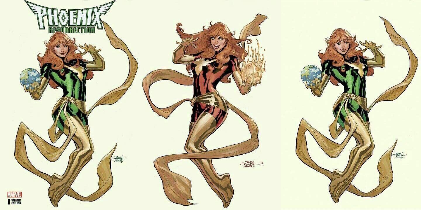 PHOENIX RESURRECTION THE RETURN OF JEAN GREY #1 3-PACK - BOOM EXCLUSIVE TERRY DODSON COVERS (M4)