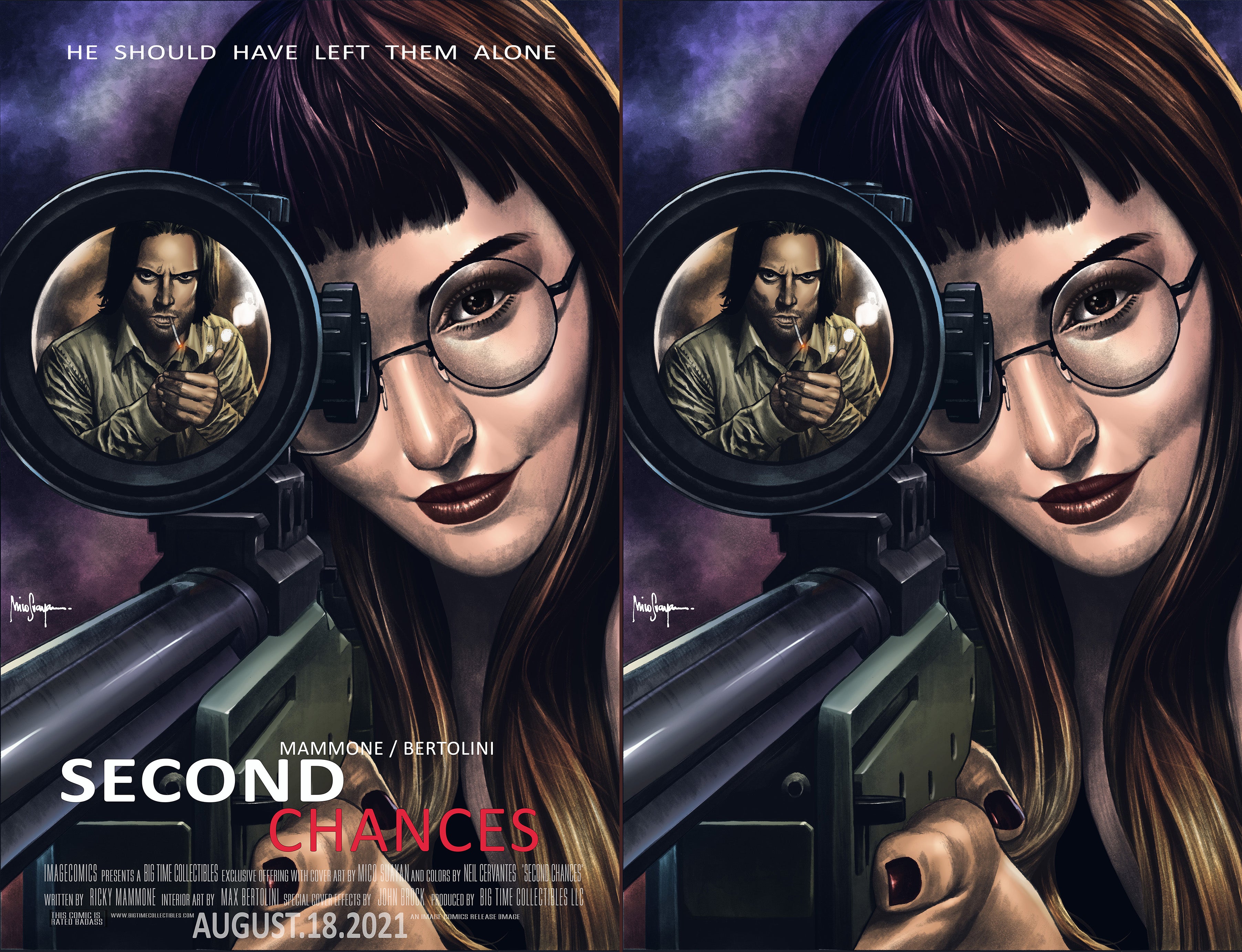 08/18/2021 SECOND CHANCES #1 MICO SUAYAN EXCLUSIVE HOMAGE VARIANT